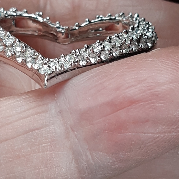 Swarovski Heart Brooch - Picture 2 of 5